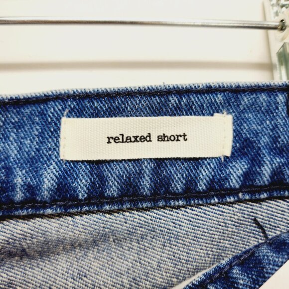 Jessica Simpson Womens Relaxed Short Distressed Denim Jeans Size 29 - Picture 6 of 10